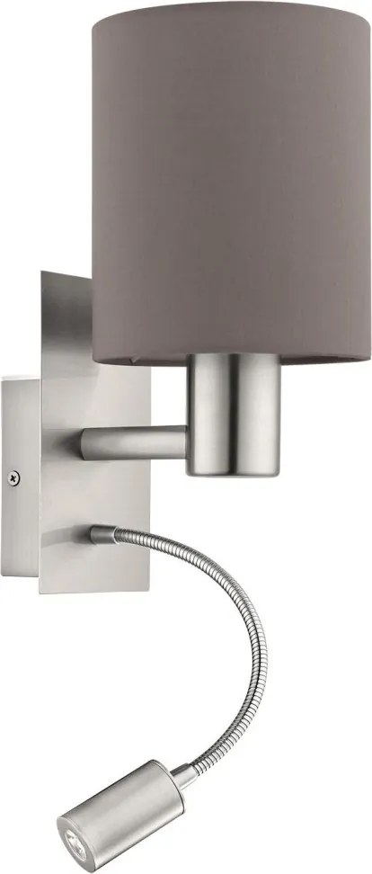 Eglo PASTERI 96481 Fali lámpa 1x40W/E27 + 1X3,5W/LED 380LM
