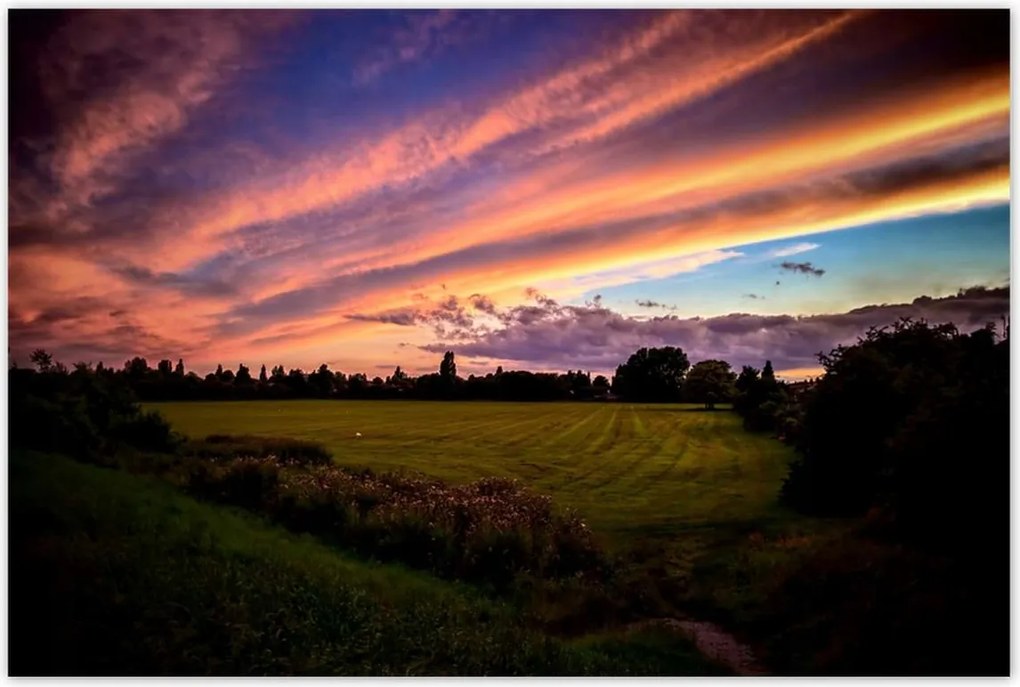 Poszterek 120x80 Naplementekor az égbolt