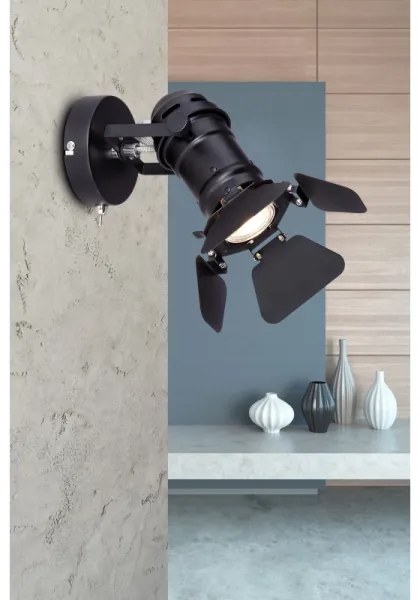 Globo 54650-1B - EGON fali spotlámpa 1xGU10/50W/230V