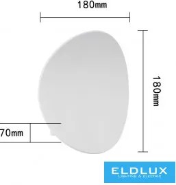 ELDLUX ES65-BC Modern Kültéri Fali Lámpa IP44
