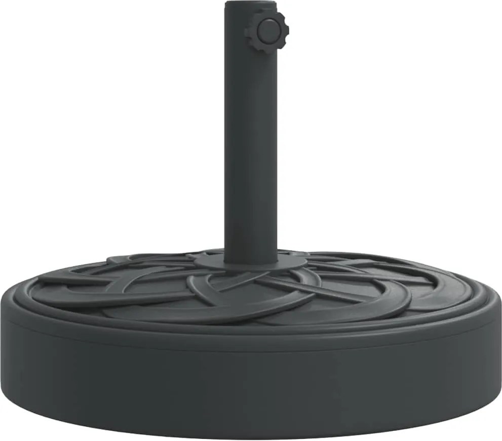 vidaXL kerek napernyőtalp rúdhoz Ø38 / 48 mm 25 kg
