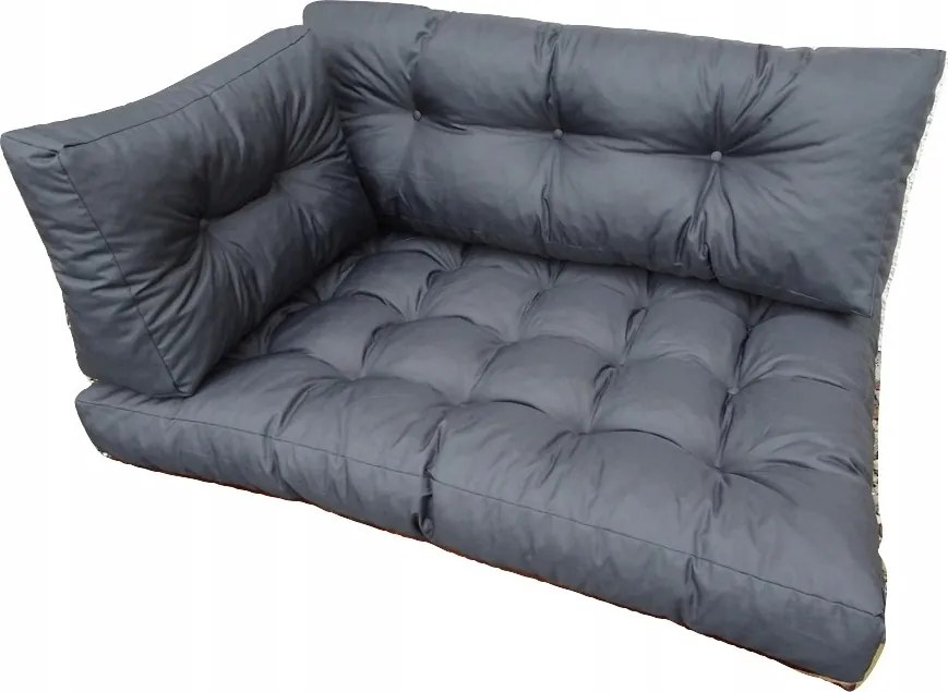 Párnák egy Palettára kpl 3db Antacit 120 x 60