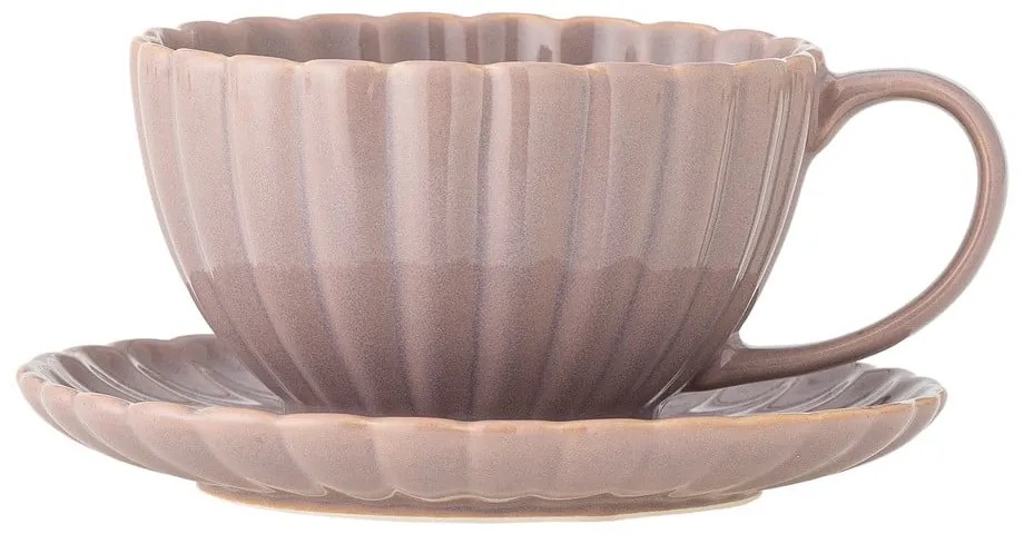 Világos rózsaszín agyagkerámia csésze cappucinóhoz 220 ml Latina – Bloomingville