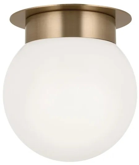 Kichler KL-ALBERS-F-G-CPZ ALBERS mennyezeti lámpa, 1x E27/40W/230V, átm. 20,3 cm, aranyszínű