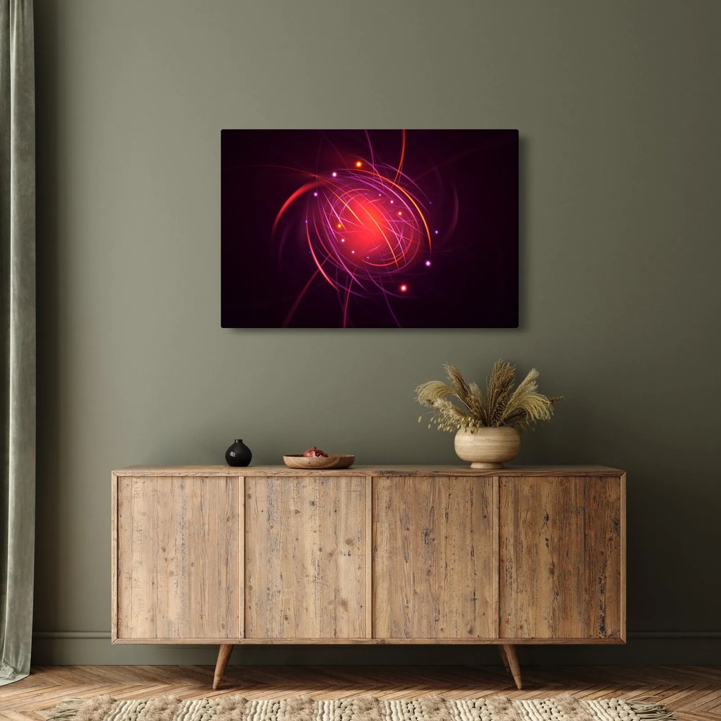 Modern kép absztrakció (90x60 cm)