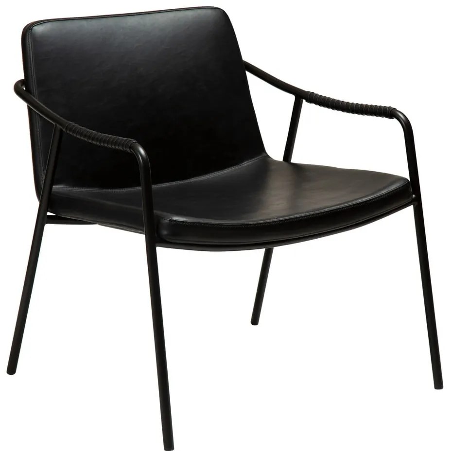 Boto fekete bőrutánzat fotel - DAN-FORM Denmark