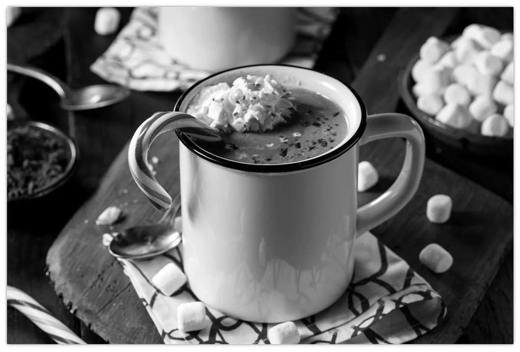 Kép - Karácsonyi forró csokoládé (90x60 cm)