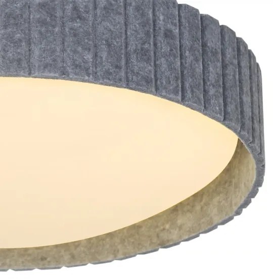 Nordlux - CORATO mennyezeti lámpatest 3×E14/15W/230V Ø 42 cm szürke