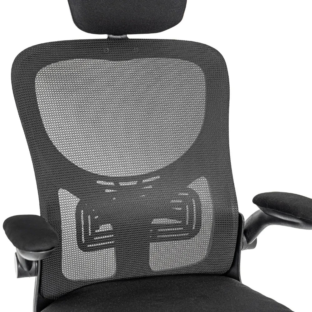 Flexo ergonomikus irodai forgószék deréktámasszal fekete