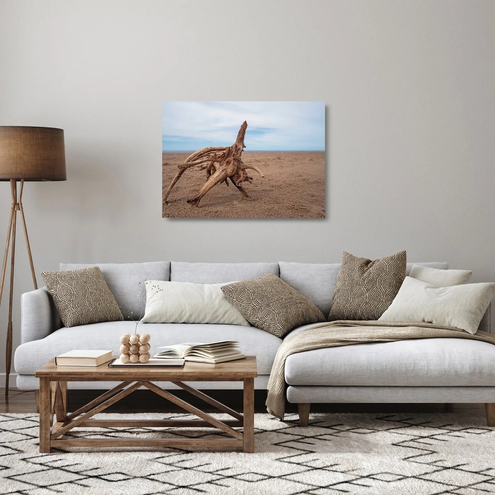 Kép - Áradás a tengeren (üvegen) (70x50 cm)