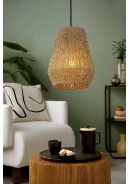 Eglo 43785 - Csillár zsinóron ALDERNEY 1xE27/40W/230V