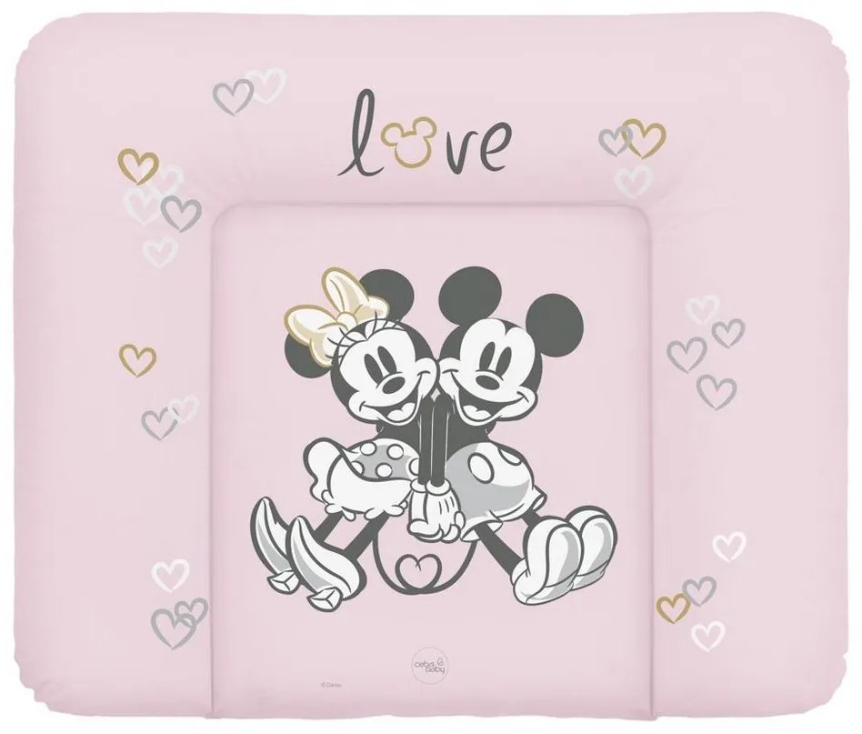 CebaBaby CebaBaby - Pelenkázó lap háromszöges DISNEY 70x50 cm rózsaszín AG0247
