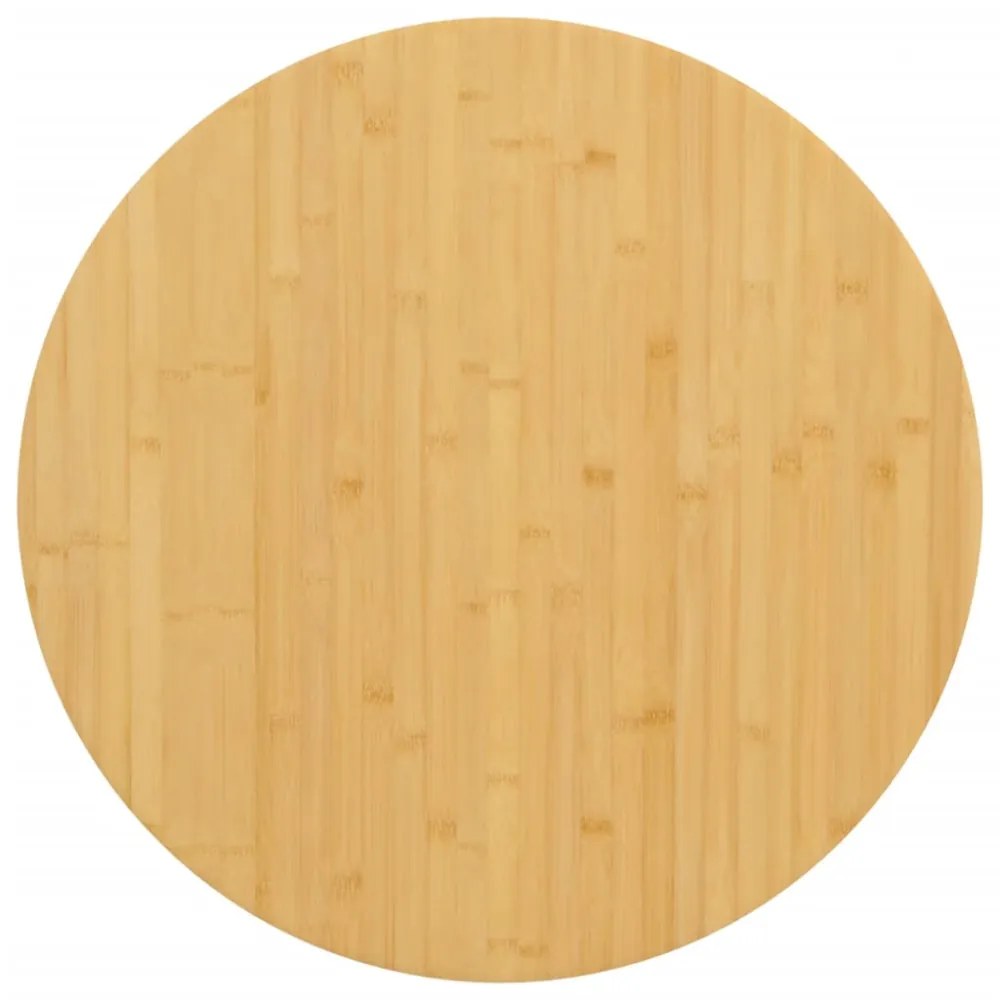 bambusz asztallap Ø80 x 1,5 cm