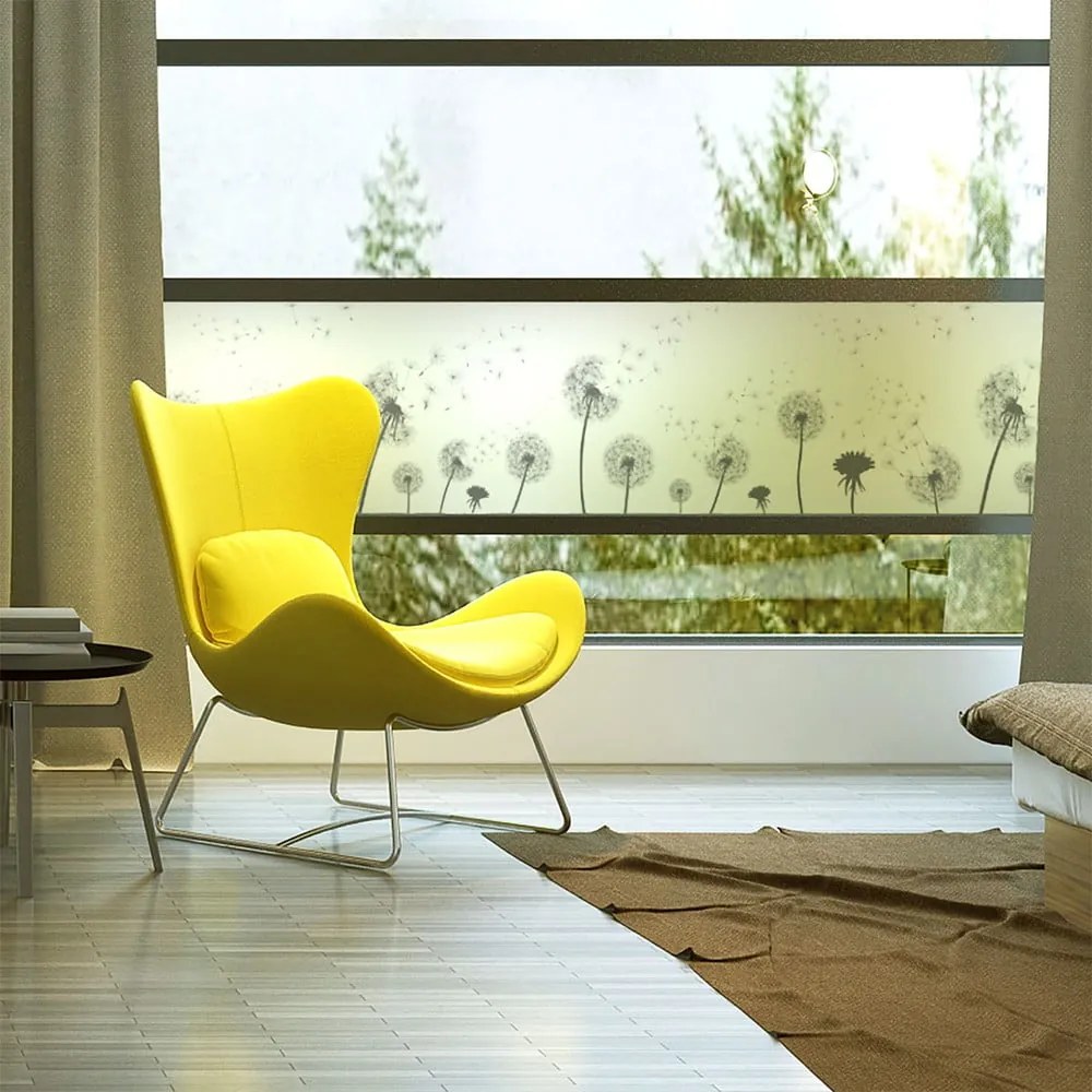 Ablakmatrica 200x40 cm Dandelions – Ambiance