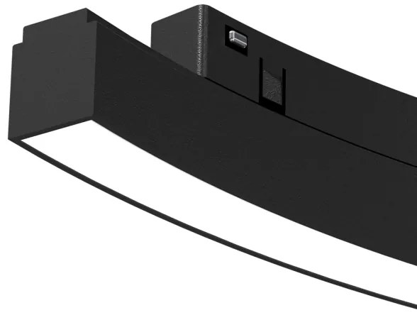 LED Lámpa sínrendszerhez MAGNETIC TRACK LED/10W/48V 3000K fekete