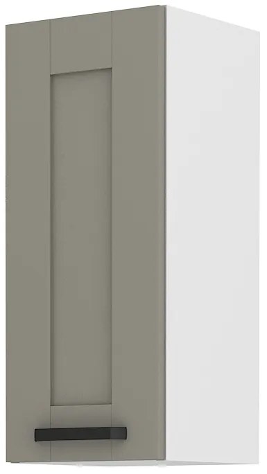 Felső konyhaszekrény Lucid 30 G 72 1F (claygrey + fehér). 1045449