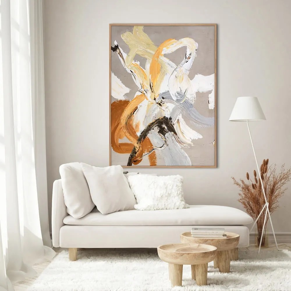 Kézzel festett kép 90x120 cm Go Ahead - Malerifabrikken