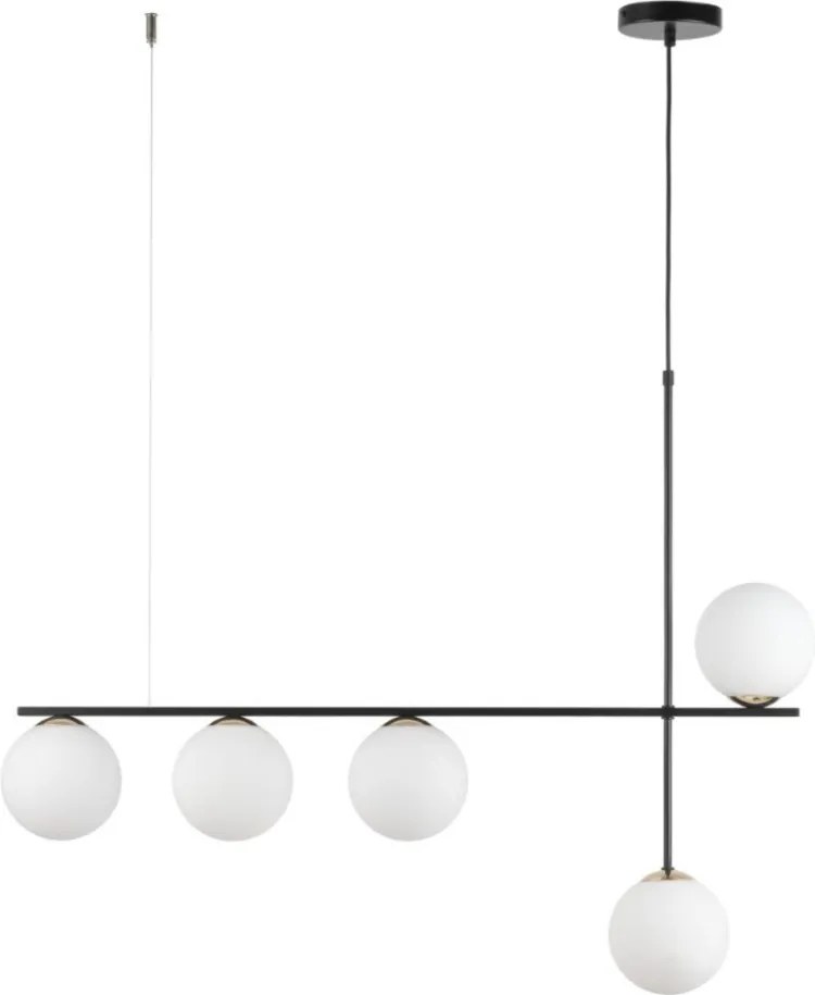 SIGMA LIGHTING 33694 SILIA Modern Függesztett Lámpa Fehér, Fekete G9 IP20
