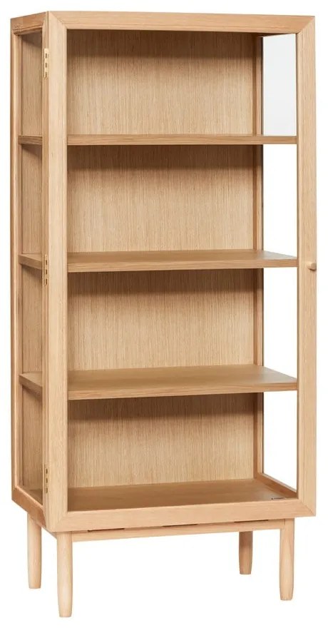 Natúr színű tölgyfa tálalószekrény 60x130 cm Kaiser – Hübsch