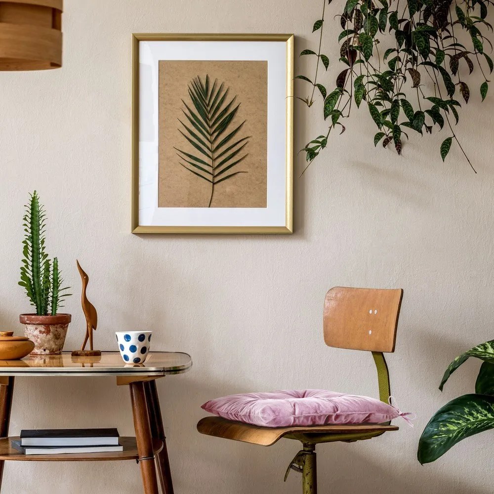 Bársony székpárna 40x40 cm Aleksa – Restilo