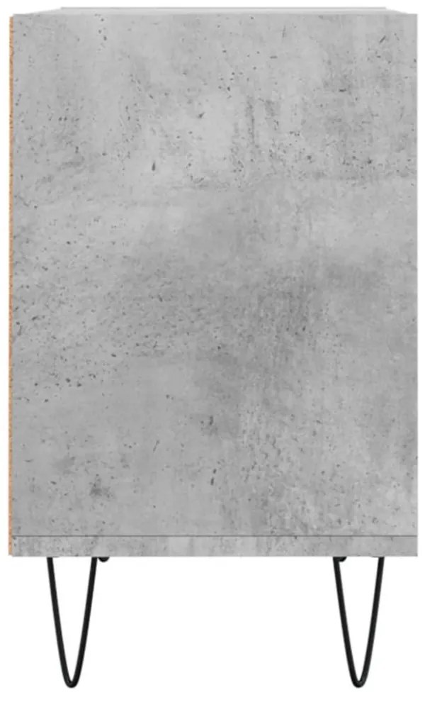 betonszürke szerelt fa TV-szekrény 69,5x30x50 cm