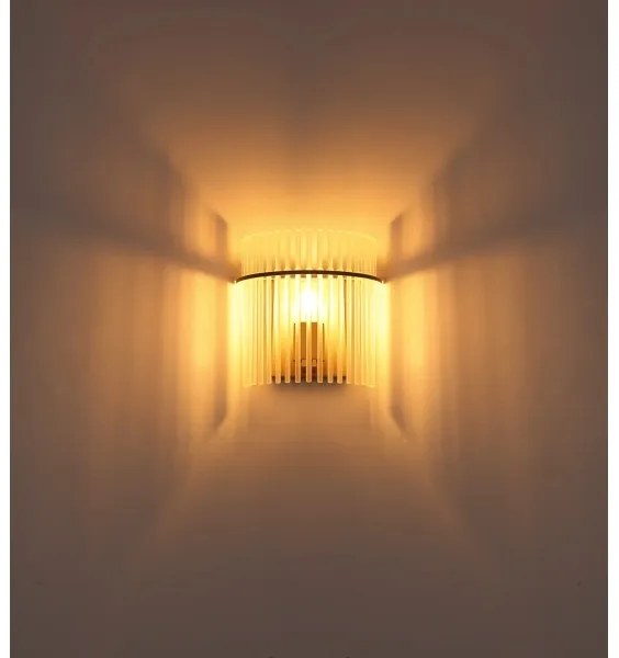 Globo 15698WB - Fali lámpa GORLEY 1xE27/60W/230V