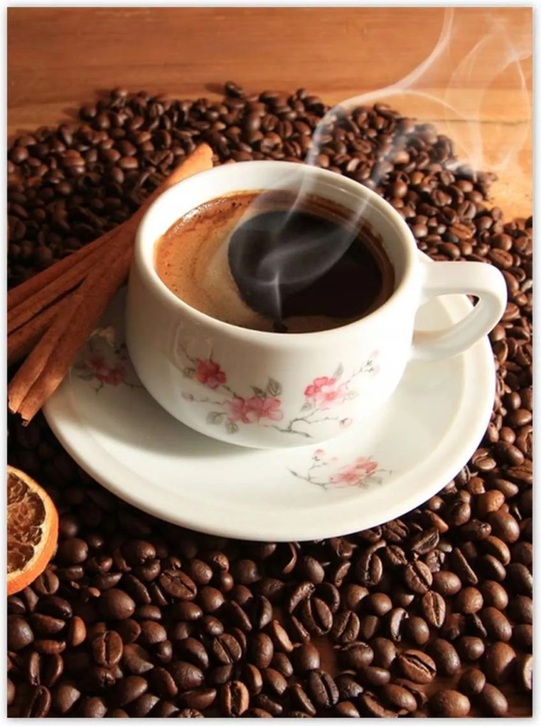 Poszterek 100x135 Kávé pálcával