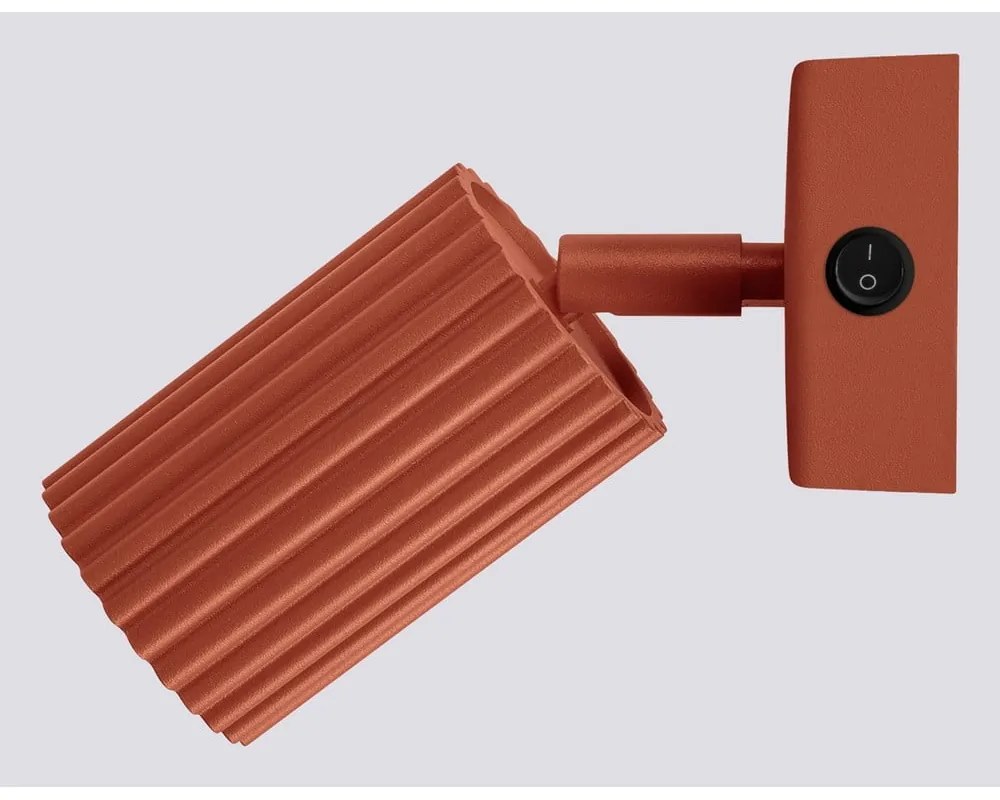 Téglavörös spotlámpa 8x16 cm Gleam – Sollux