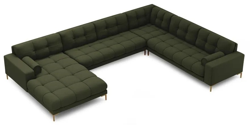 Zöld sarokkanapé (jobb oldali) Bali – Cosmopolitan Design