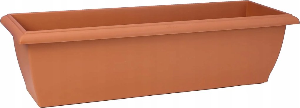 Riviera virágtartó polipropilén, terrakotta 82cm