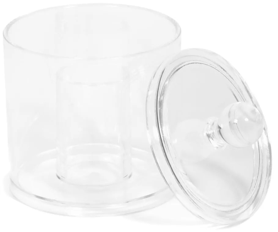 Kozmetikai rendszerező/vattakorong tároló, magasság 11 cm - Compactor