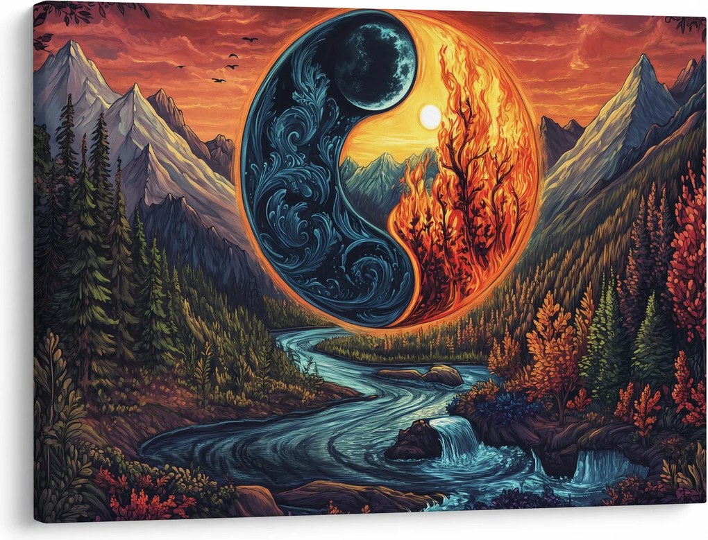 Kép - Elemi erők (70x50 cm)