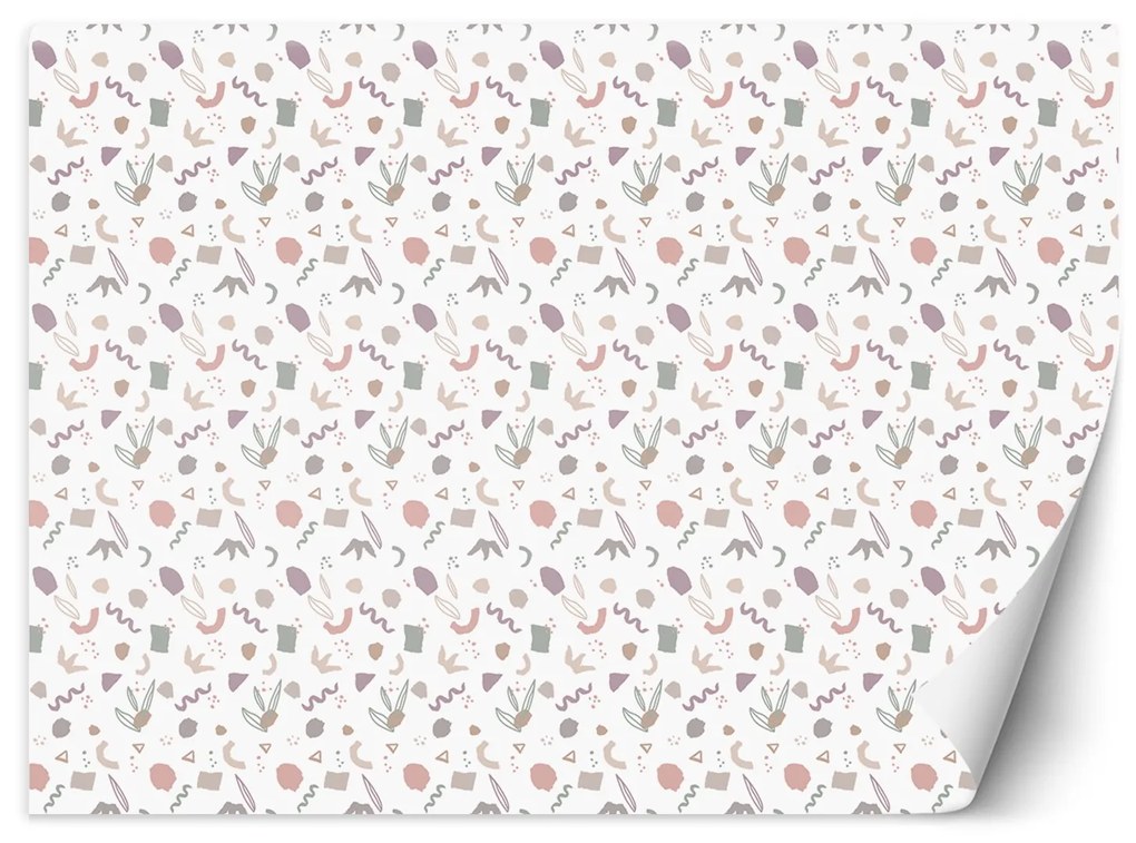 Gario Fotótapéta Geometrikus pasztell Anyag: Vlies, Méret: 300 x 210 cm