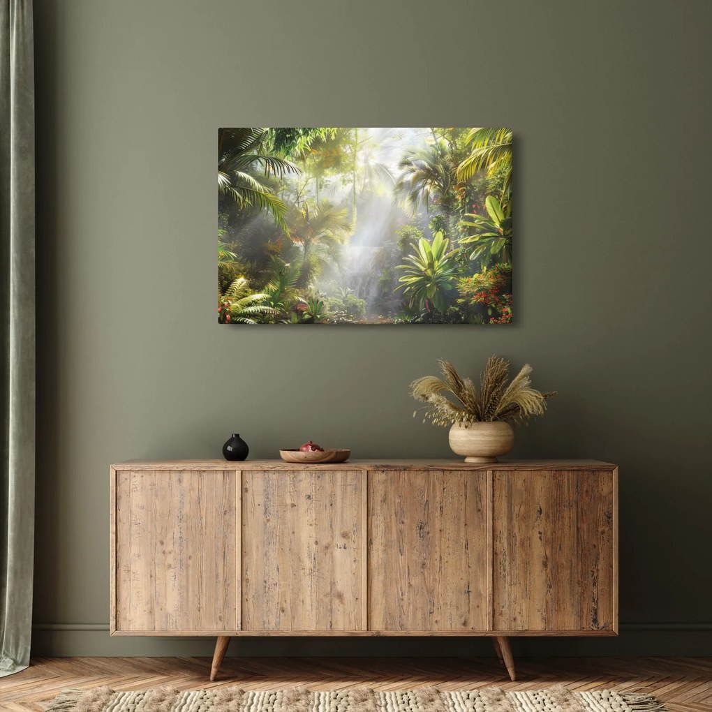 Kép - Trópusi esőerdő (90x60 cm)
