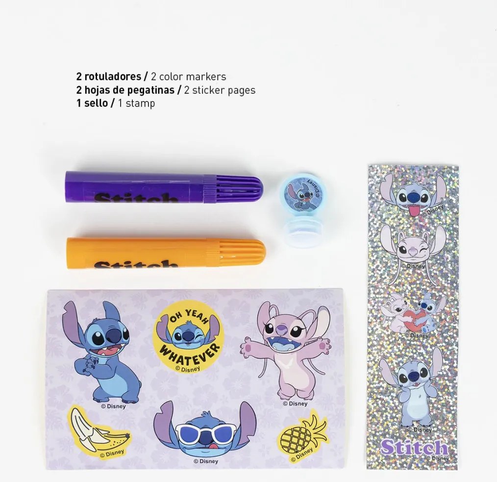 Disney Lilo és Stitch, A csillagkutya Holo Fruits írószer szett