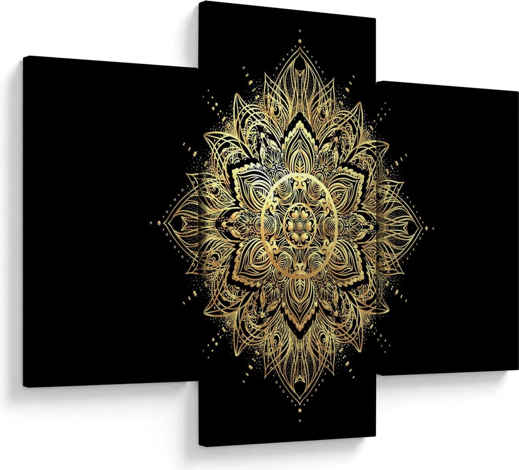 Kép - Mandala gazdagság (90x60 cm)