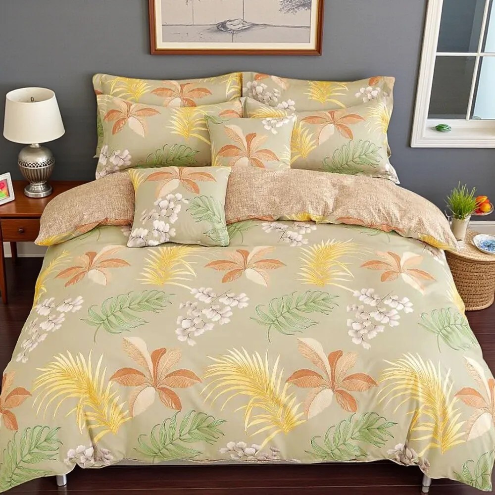 7 részes ágynemű SHEILA AUTUMN 140x200 cm