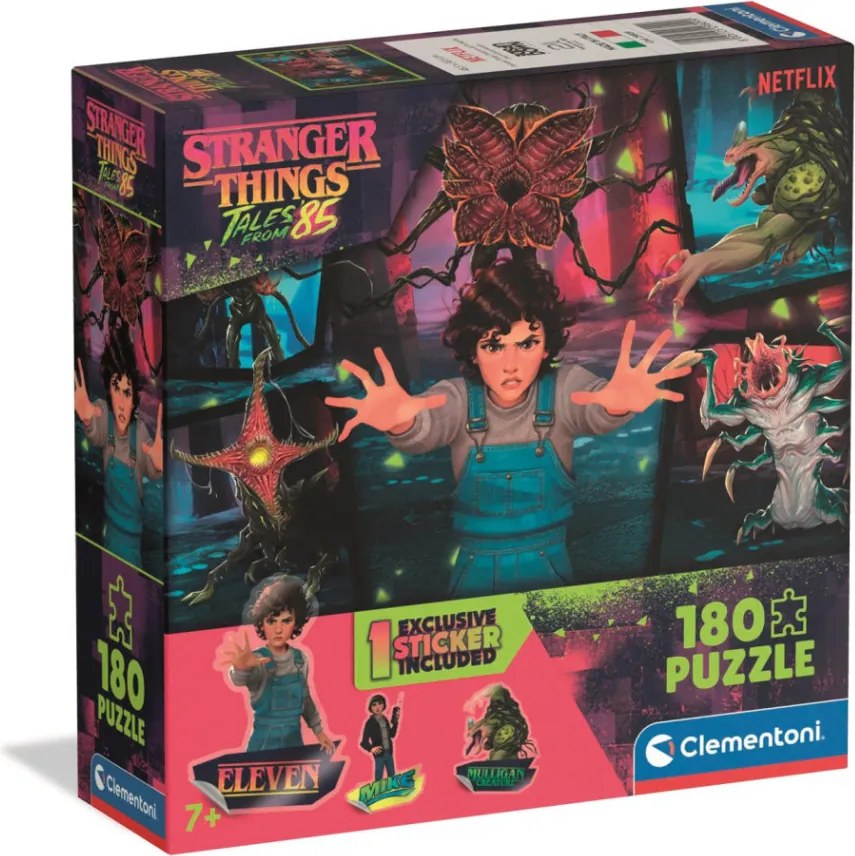 Stranger Things From 85 180 db-os puzzle Clementoni