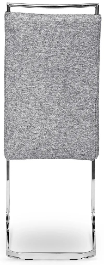 Szánkótalpas Étkezőszék Szürke Színben. LOCA 2