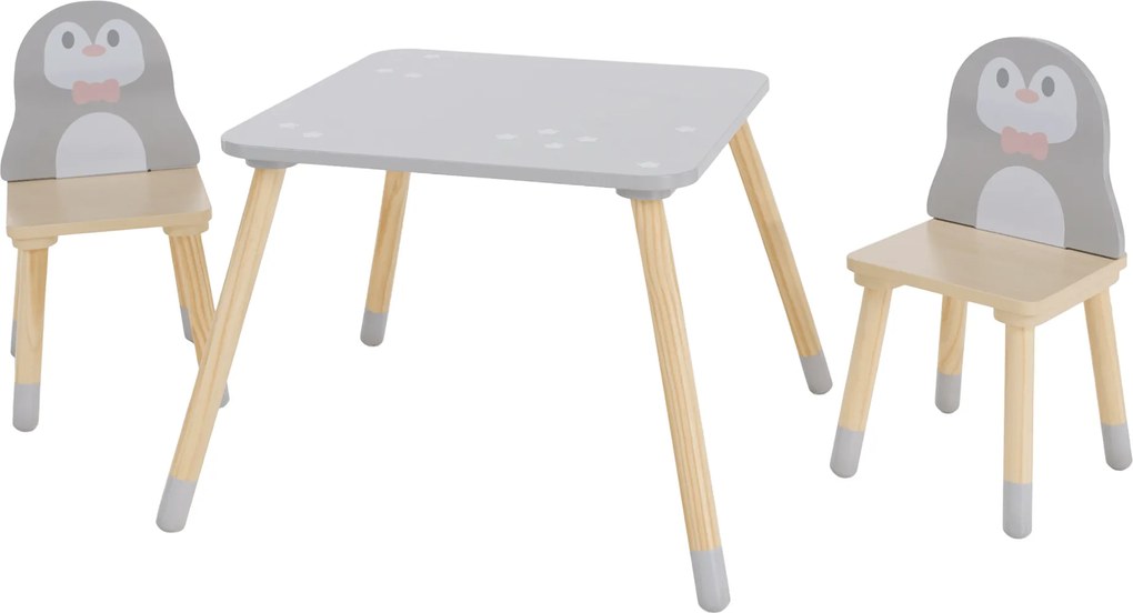 Gyerek szett 1+2, pingvin motívummal, SAVER TYP 2