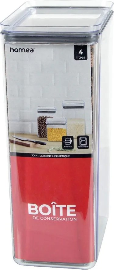 Műanyag élelmiszertartó doboz – Homéa