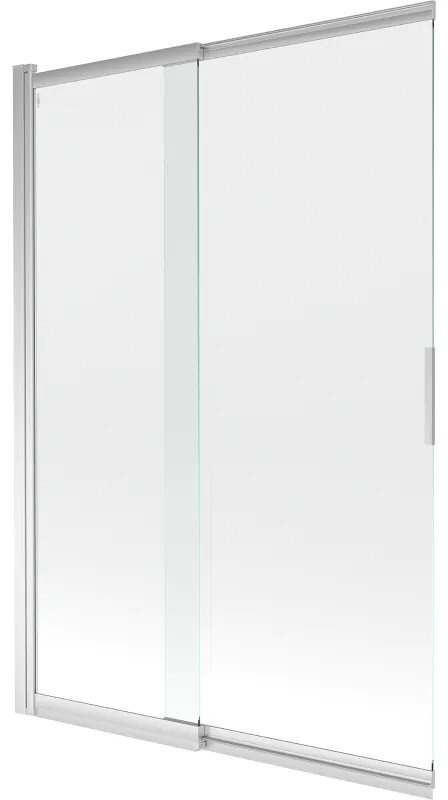Mexen Fox 2-paneles toló zuhanyfal 120 x 150 cm, átlátszó, króm - 891-120-002-01-00