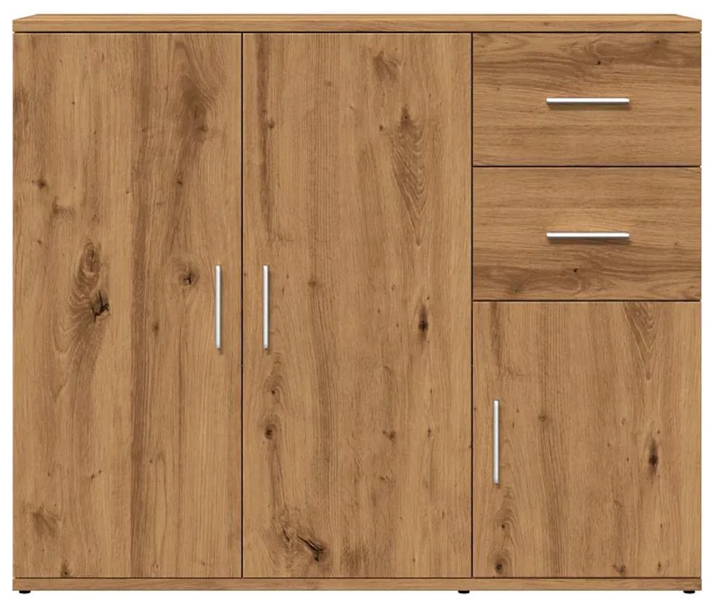 kézműves tölgyfa tálalószekrény 91 x 29,5 x 75 cm