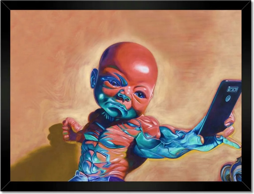 Poszterek keretben 40x30 Graffiti Utcaművészet