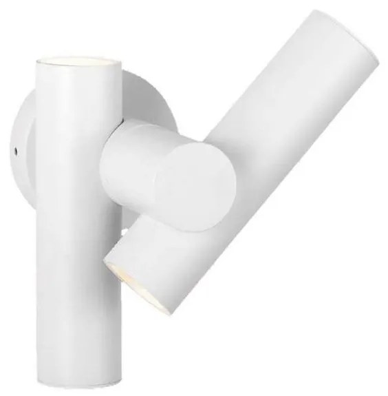 LED kültéri fali spotlámpa 2xLED/3W/230V 3000K IP44 fehér