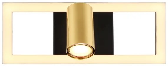 Globo 57032-1- LED Fali spotlámpa MARRIE 1xGU10/5W/230V + LED/12W/230V