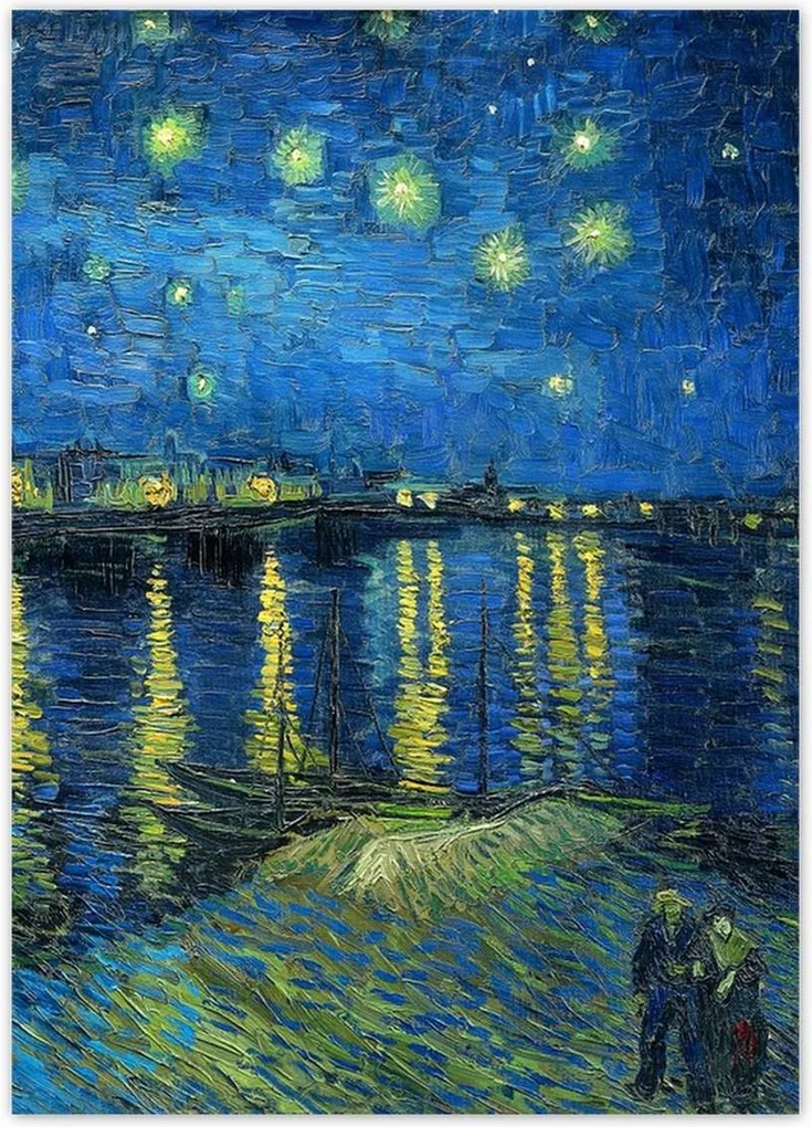 Poszterek 50x70 Csillagos éj a Rodan felett