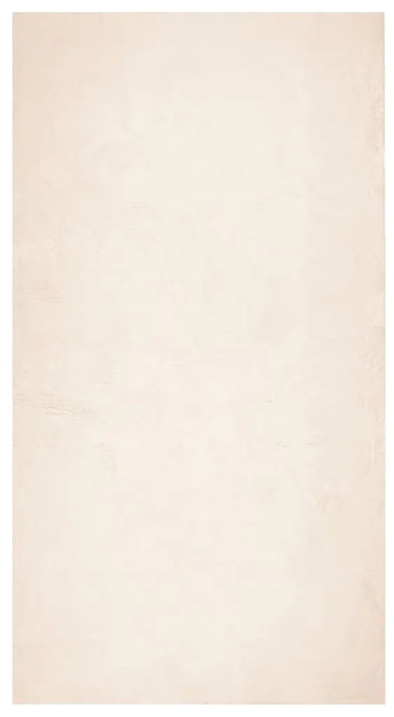 HUARTE bézs rövid szálú puha és mosható szőnyeg 60 x 110 cm