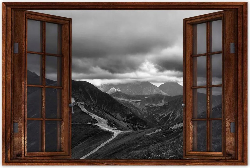 Poszterek 90x60 Tátra Lengyel hegyek Kilátás