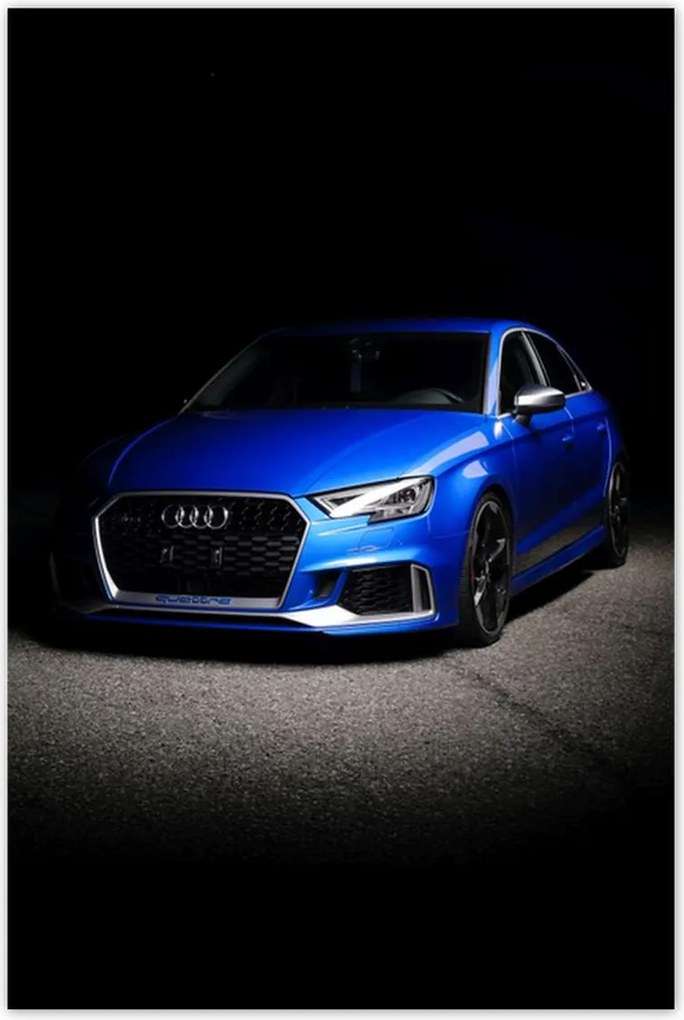 Poszterek 80x120 Kék Audi Quattro